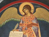 Detail of Seraphim from Apocalypse Fresco at Monastery of Saint-Antoine-le-Grand-Pascal Deloche-Photographic Print