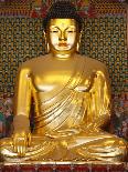 Detail of Sakyamuni Buddha Statue in Main Hall of Jogyesa Temple-Pascal Deloche-Framed Photographic Print