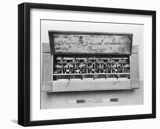 Pascal's Adding Machine-null-Framed Photographic Print
