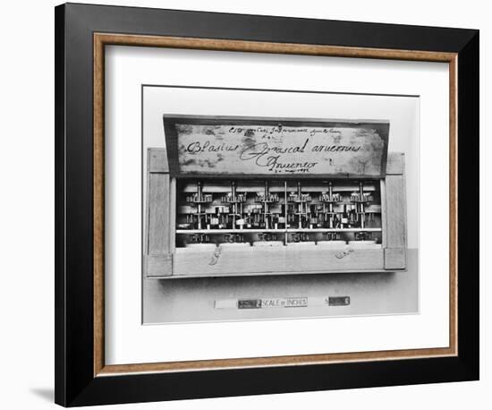 Pascal's Adding Machine-null-Framed Photographic Print