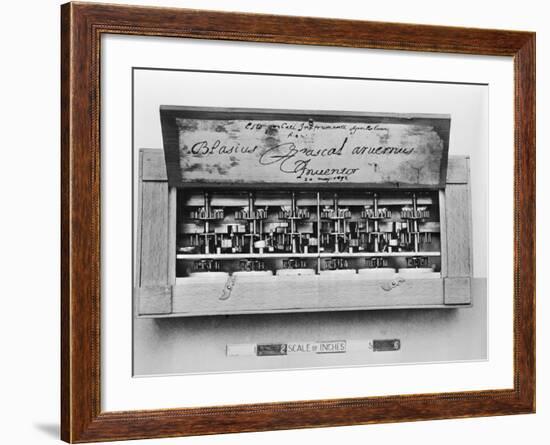 Pascal's Adding Machine-null-Framed Photographic Print