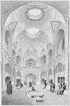 Cloth Market, in Isfahan, from Voyage Pittoresque of Persia, Engraved by Claude Sauvageot-Pascal Xavier Coste-Giclee Print