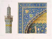 Interior of the Mosque of Kaid-Bey, Plate 55 from "Monuments and Buildings of Cairo"-Pascal Xavier Coste-Giclee Print