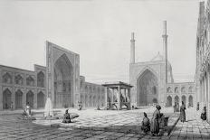 Pavilion of the Eight Paradises, in Isfahan, Voyage Pittoresque of Persia, Engraved by H.Lecoq-Pascal Xavier Coste-Giclee Print