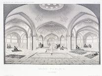 Pavilion of Mirrors, Isfahan, Plate 33 Modern Monuments of Persia, Engraved Sauvageot-Pascal Xavier Coste-Giclee Print