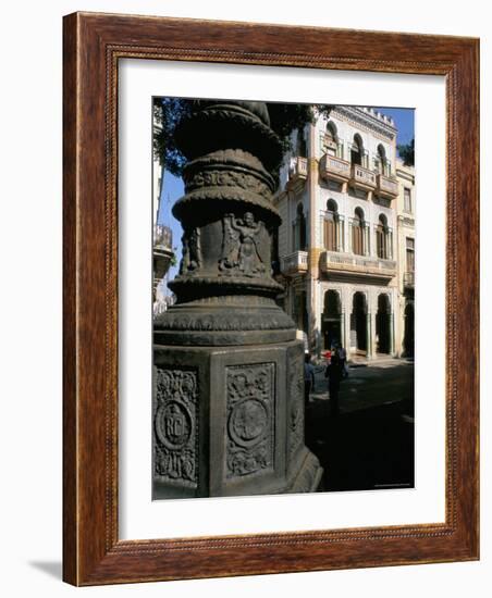 Paseo De Marti, Colonial Quarter of Prado, Havana, Cuba, West Indies, Central America-Bruno Barbier-Framed Photographic Print