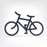 Minimalistic Bicycle Icon-pashabo-Art Print
