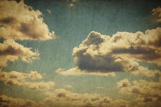 Vintage Sky With Clouds-pashabo-Art Print