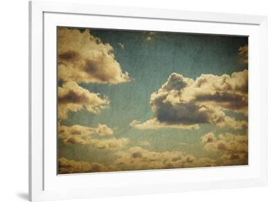 Vintage Sky With Clouds' Art Print - pashabo | Art.com