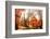 Pashupati Temple tombs, Kathmandu, Nepal, Asia-Laura Grier-Framed Photographic Print