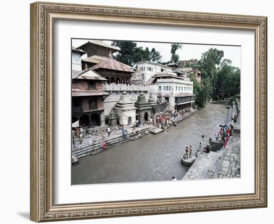 Pashupatinath Temple, Kathmandu, Nepal-Jack Jackson-Framed Photographic Print