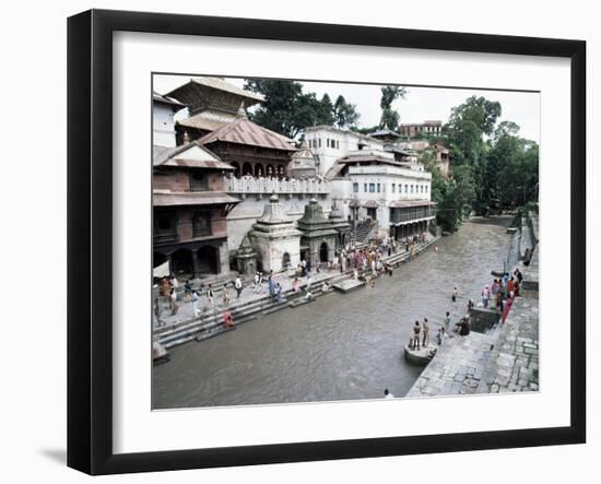 Pashupatinath Temple, Kathmandu, Nepal-Jack Jackson-Framed Photographic Print