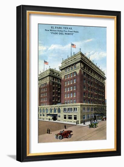 Paso Del Norte Hotel, El Paso, Texas, USA, C1916-null-Framed Giclee Print