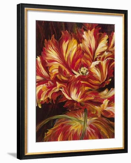 Paso Doble Reds-Carson-Framed Giclee Print