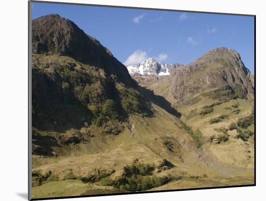 Pass of Glencoe, Scotland, United Kingdom, Europe-Rolf Richardson-Mounted Photographic Print