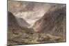 Pass of Llanberis, C.1853-Alfred William Hunt-Mounted Giclee Print