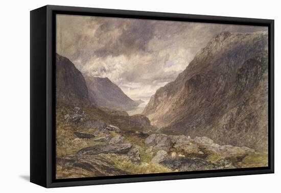 Pass of Llanberis, C.1853-Alfred William Hunt-Framed Premier Image Canvas