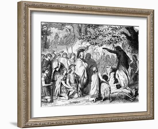 Pass of Thermopylae-H Leutemann-Framed Art Print