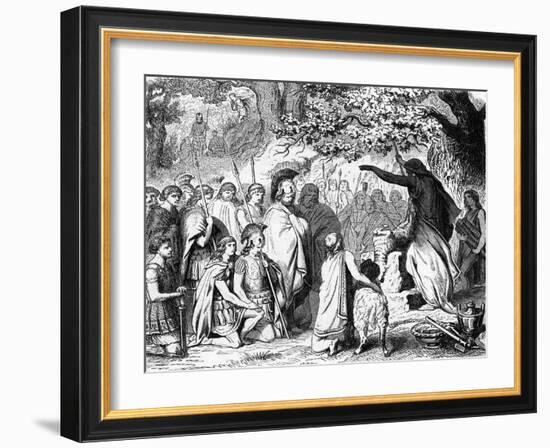 Pass of Thermopylae-H Leutemann-Framed Art Print