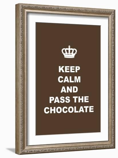 Pass the Chocolate-Tina Lavoie-Framed Giclee Print