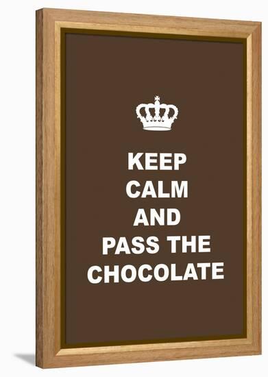 Pass the Chocolate-Tina Lavoie-Framed Premier Image Canvas