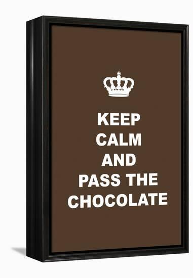 Pass the Chocolate-Tina Lavoie-Framed Premier Image Canvas