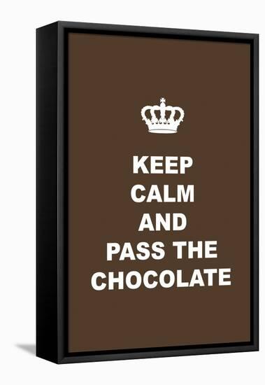 Pass the Chocolate-Tina Lavoie-Framed Premier Image Canvas