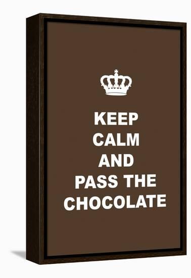 Pass the Chocolate-Tina Lavoie-Framed Premier Image Canvas