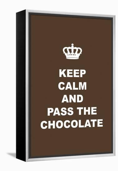 Pass the Chocolate-Tina Lavoie-Framed Premier Image Canvas