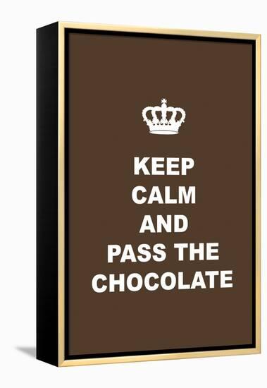 Pass the Chocolate-Tina Lavoie-Framed Premier Image Canvas