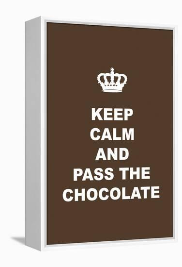 Pass the Chocolate-Tina Lavoie-Framed Premier Image Canvas