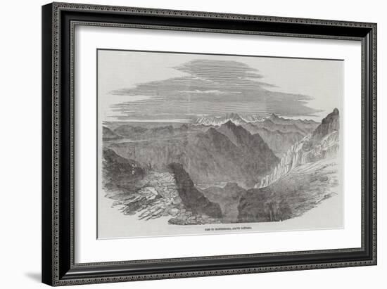 Pass to Montenegro, Above Cattaro-null-Framed Giclee Print