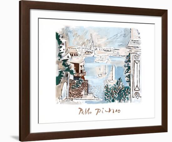 Passage De Dinard-Pablo Picasso-Framed Collectable Print