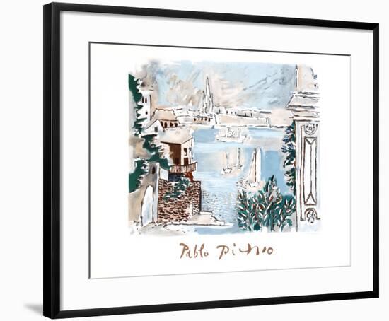 Passage De Dinard-Pablo Picasso-Framed Collectable Print