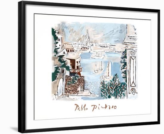 Passage De Dinard-Pablo Picasso-Framed Collectable Print