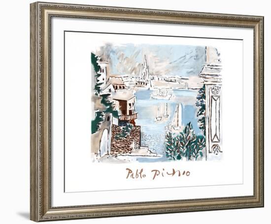 Passage De Dinard-Pablo Picasso-Framed Collectable Print