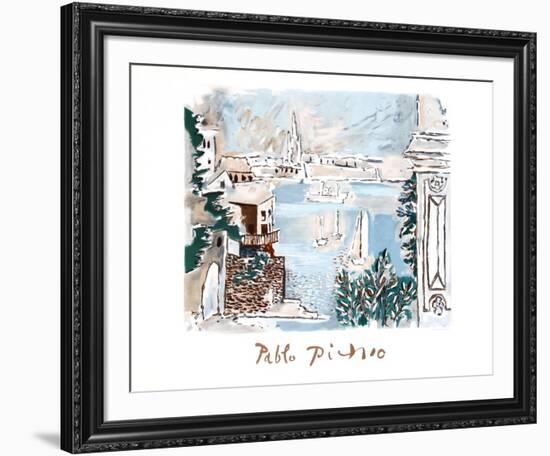 Passage De Dinard-Pablo Picasso-Framed Collectable Print