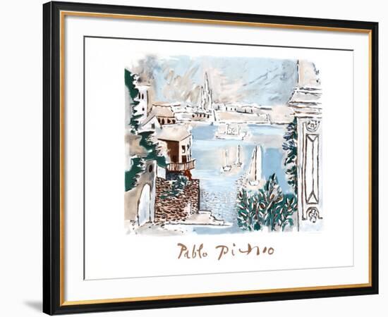 Passage De Dinard-Pablo Picasso-Framed Collectable Print