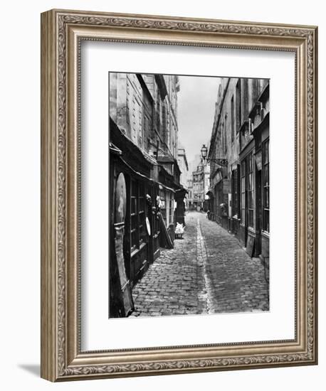 Passage De La Petite Boucherie (From Rue Gozlin)-Charles Marville-Framed Giclee Print