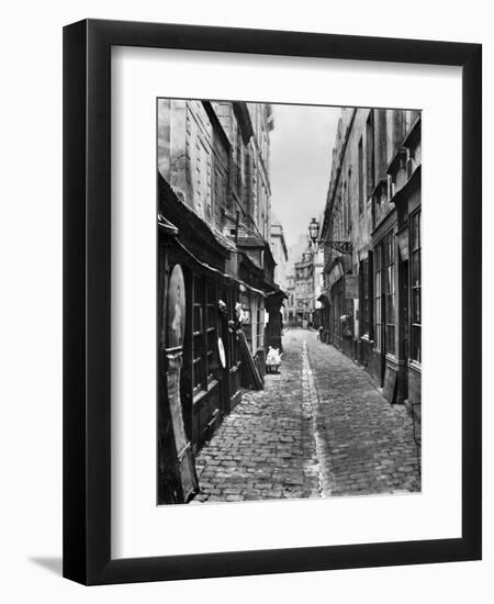 Passage De La Petite Boucherie (From Rue Gozlin)-Charles Marville-Framed Giclee Print