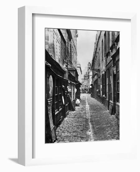 Passage De La Petite Boucherie (From Rue Gozlin)-Charles Marville-Framed Giclee Print