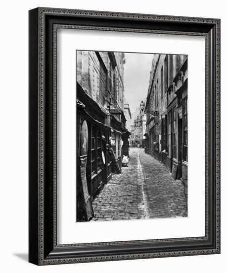 Passage De La Petite Boucherie (From Rue Gozlin)-Charles Marville-Framed Giclee Print