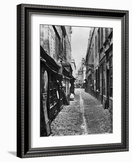 Passage De La Petite Boucherie (From Rue Gozlin)-Charles Marville-Framed Giclee Print