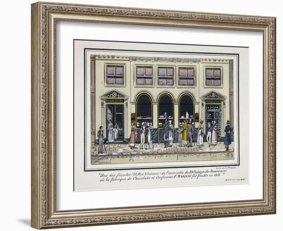 Passage Des Panoramas-Grignon-Framed Giclee Print