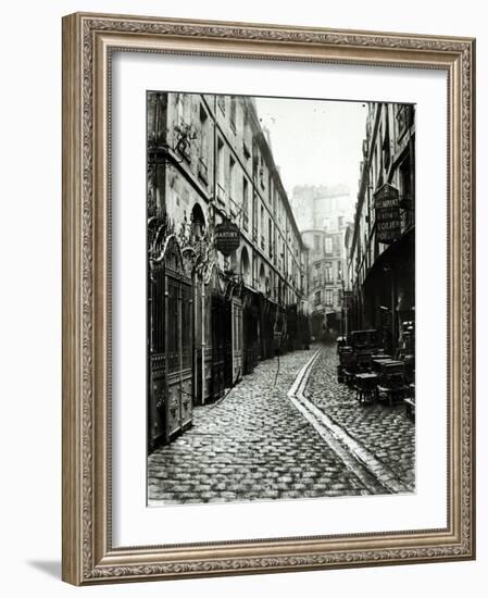 Passage du Dragon, Paris, 1858-78-Charles Marville-Framed Photographic Print