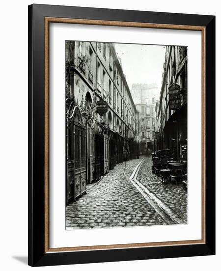 Passage du Dragon, Paris, 1858-78-Charles Marville-Framed Photographic Print