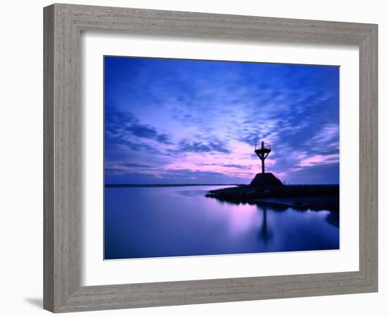 Passage Du Gois, France-Philippe Manguin-Framed Photographic Print