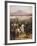 Passage of the Tagliamento in Front of Valvasone Led by General Napoleon Bonaparte-Hippolyte Lecomte-Framed Giclee Print