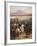 Passage of the Tagliamento in Front of Valvasone Led by General Napoleon Bonaparte-Hippolyte Lecomte-Framed Giclee Print