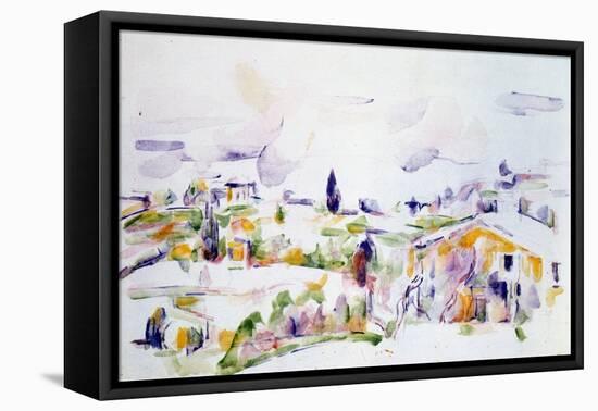 Passage Through Provence, C1900-1906-Paul Cézanne-Framed Premier Image Canvas